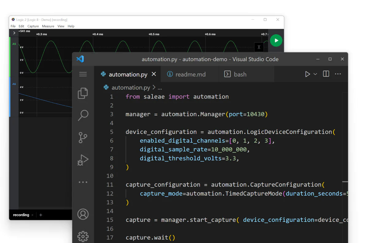 Automation Script in Logic2